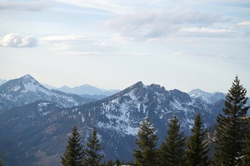 Der Halserspitz vom Burgstein aus