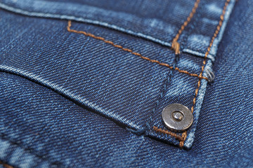 denim blue, denim texture with rivet and seams