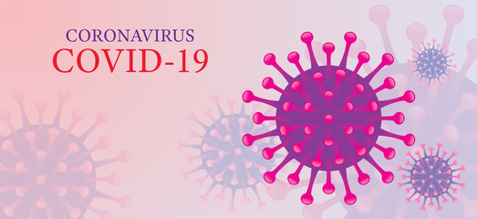 Covid-19 or Coronavirus Background