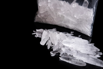 Heavy drug methamphetamine crystal - 330683087