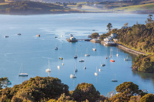 Yachts Moored at Mangonui