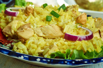 Sri Lanka Deep Fried Chicken Fried Rice