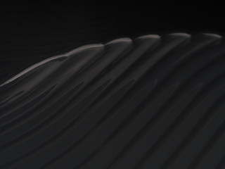 gray-black wavy silicone texture