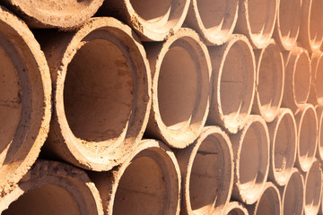 stack concrete tube