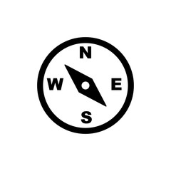 compass - traveling icon vector design template