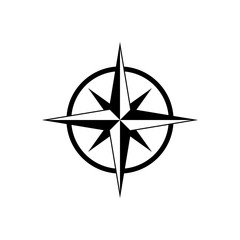 Fototapeta premium compass - traveling icon vector design template