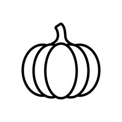 pumpkin - halloween icon vector design template