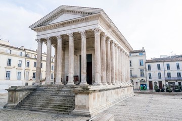 Obraz premium Nîmes, Gard, Occitanie, France. 