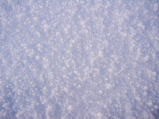 close up of snow patterns