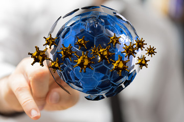 epidemic coronavirus 2019-nCoV, Novel Coronavirus Alert outbreak . Virus Covid 19-NCP. Spread of...
