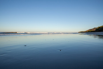 view of the sea from the beach