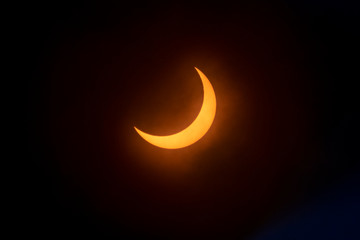 26th December 2019 Annular Solar Eclipse seen from Sri Aman, Sarawak, MY