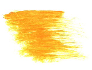 Pinsel Hintergrund mit oranger Farbe