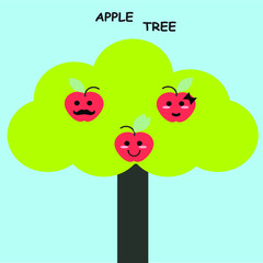 an apple family