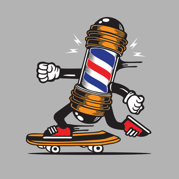 Barber Pole Cartoon Imagens – Procure 418 fotos, vetores e vídeos | Adobe  Stock