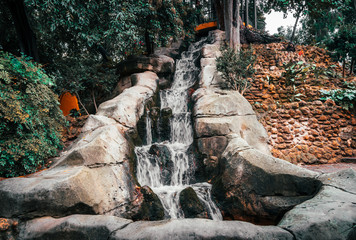 Waterfall in the park