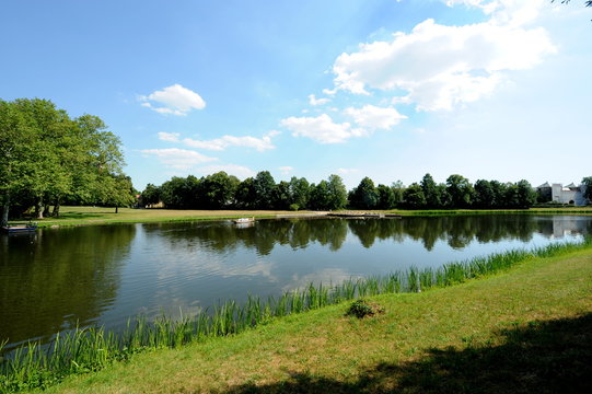 W&ouml;rlitzer Park an der Elbe