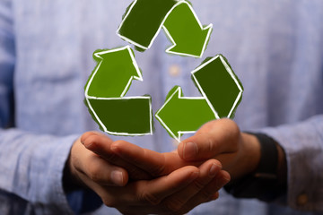 Ecology Concept. Environmentally friendly planet.