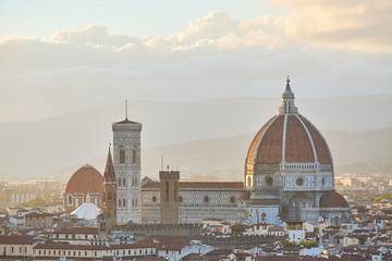 Fototapeta na wymiar Duomo from Florence
