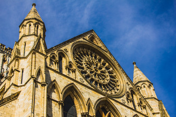 Obraz premium The Cathedral and Metropolitical Church of Saint Peter, commonly known as York Minster, is the cathedral of York, and is one of the largest of its kind in Northern Europe.