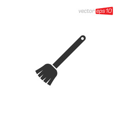 Broom Cleaning Icon Design Vector