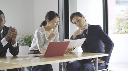 ビジネスイメージ　面談