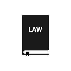 Law icon symbol simple design