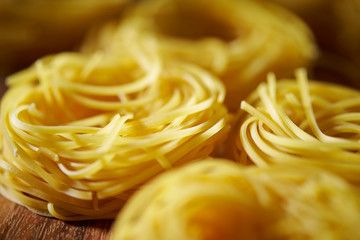 Dried spaghetti pasta