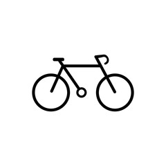 Obraz premium Bike icon logo