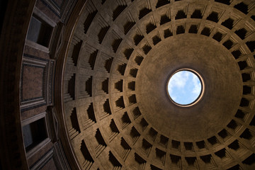Old Pantheon in Rome Italy / Italien alte Bauwerke