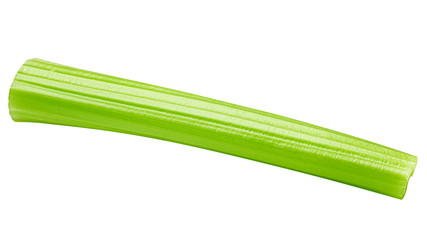 celery isolated on white background, clipping path, full depth of field
