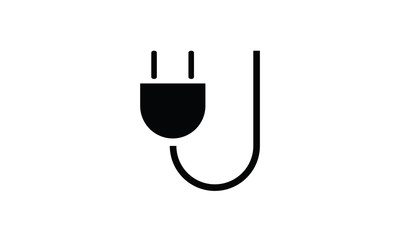 Electrical plug symbol power socket illustration