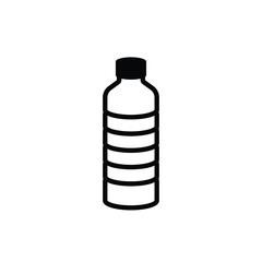 Water bottle icon vector