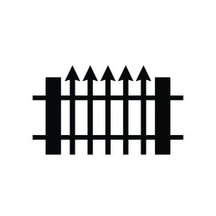 Gate icon vector