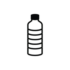 Water bottle icon vector