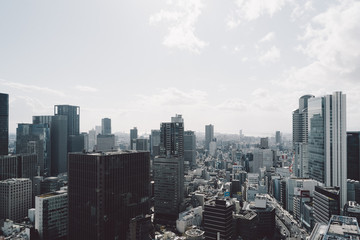 Urban Landscape in Osaka