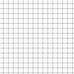 Ruled paper with a squared geometric grid.