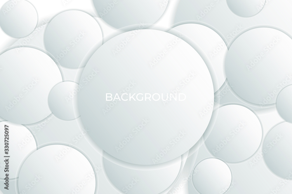Aufkleber abstract white and gray color background. space for text. texture with light and shadow. geometric m