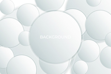 Abstract white and gray color background. Space for text. Texture with light and shadow. geometric modern design. vector Illustration.