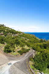 神奈川県 小田原市 根府川から望む相模湾