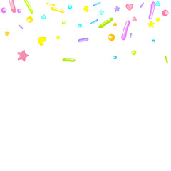 Sprinkles grainy. Cupcake dessert bakery confetti