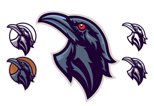 Raven Head Emblem