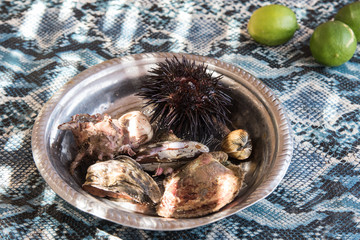 nourriture fruits de mer