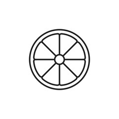 Obraz premium Lemon icon template black color editable. Lemon icon symbol Flat vector illustration for graphic and web design.