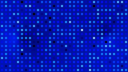 Abstract background - square mosaic structure on blue surface - 3D illustration