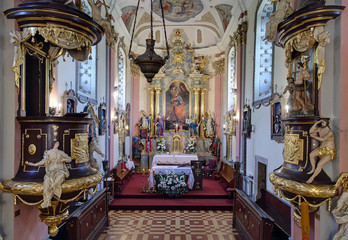 Catholic church  in Siewierz Poland