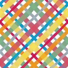 Check watercolor pattern seamless