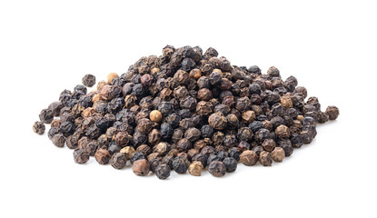 Peppercorn isolated on white background