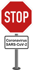 Stop Coronavirus SARS-CoV-2