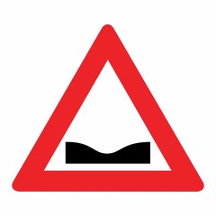 Dip traffic sign